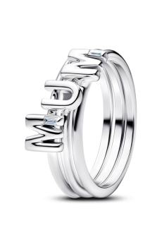 Каблучка "Літери MUM" розємна