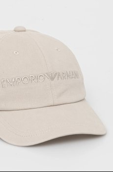 Хлопковая кепка Emporio Armani