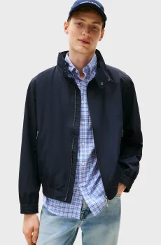 Мужская темно-синяя ветровка NYLON WINDBREAKER Синий L Tommy Hilfiger MW0MW39725