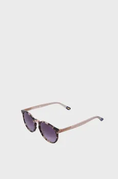 Женские солнцезащитные очки Plastic Sun Glasses Round Full rim Коричневый ONESIZE Gant GA7110/5255Z