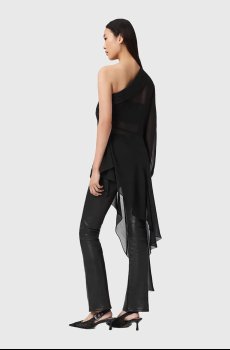 Блузка с хлопком AllSaints