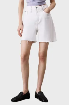 Женские белые джинсовые шорты BERMUDA Белый 24 Calvin Klein Jeans J20J225201