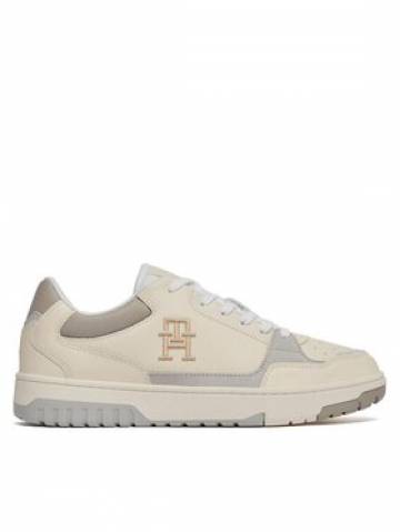 Tommy Hilfiger Снікерcи Th Basket Street Pop FM0FM04968 Бежевий Tommy Hilfiger Снікерcи Th Basket Street Pop FM0FM04968 Бежевий