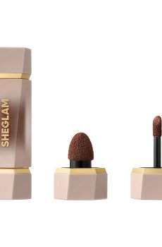 Кремовый скульптор для лица Sheglam Precision Sculpt Liquid Contour Duo с двумя аппликаторами, Camel Suede, 6 мл