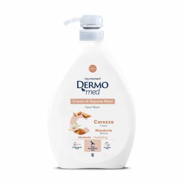 Жидкое крем-мыло для рук DermoMed Caress Almond Hand Wash Ласковый, 1 л Жидкое крем-мыло для рук DermoMed Caress Almond Hand Wash Ласковый, 1 л