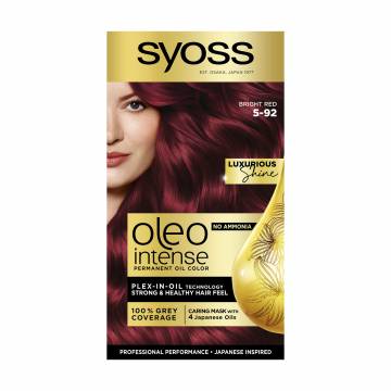 Безаммиачная стойкая краска для волос SYOSS Oleo Intense с маслом-активатором 5-92 Насыщенный красный, 115 мл Безаммиачная стойкая краска для волос SYOSS Oleo Intense с маслом-активатором 5-92 Насыщенный красный, 115 мл