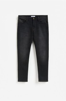Reserved - Джинси slim з вареним ефектом - сірий - 070KI-90J