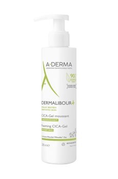 Очищающий гель для лица и тела A-Derma Dermalibour+ Foaming Cica-Gel, 200 мл