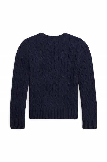 Детский свитер Polo Ralph Lauren цвет синий 313877375008 Детский свитер Polo Ralph Lauren цвет синий 313877375008