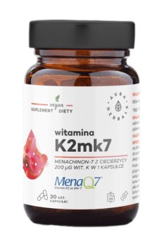 Уценка! Витамин K2 Aura Herbals Vitamin K2, 200 мкг, 30 капсул