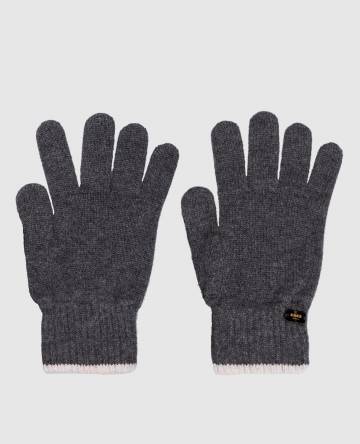Серые перчатки EASTON из кашемира Серые перчатки EASTON из кашемира