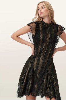 Платье AllSaints FLEUR