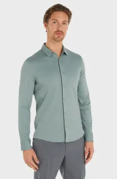 Мужская мятная рубашка SMOOTH COTTON JERSEY Ментоловый L Calvin Klein K10K113339