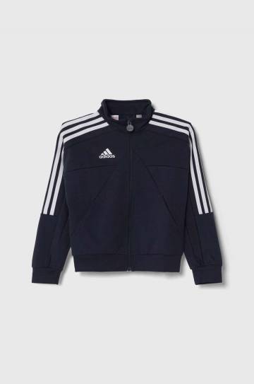 Детская кофта adidas J HOT TTOP цвет синий с аппликацией IY3209 Детская кофта adidas J HOT TTOP цвет синий с аппликацией IY3209