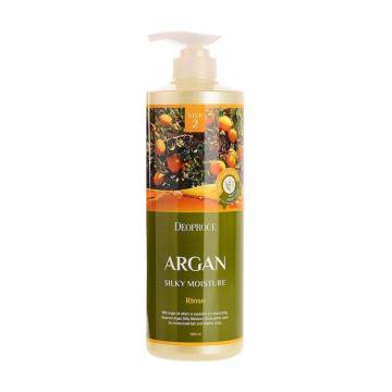 Увлажняющий кондиционер для волос Deoproce Argan Silky Moisture Rinse для поврежденных волос, 1 л Увлажняющий кондиционер для волос Deoproce Argan Silky Moisture Rinse для поврежденных волос, 1 л