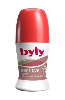 Шариковый антиперспирант Byly Sensitive Calma 48h для чувствительной кожи, с каламином, 50 мл