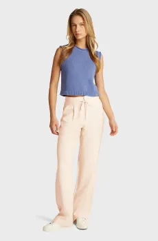 Женские бежевые брюки ECOVERO Бежевый 24 Calvin Klein Jeans J20J225339