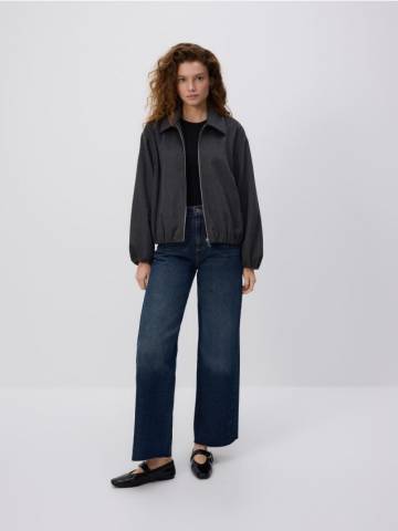 Reserved - Джинси wide leg з прошиванням - indigo jeans - 616GT-57J Reserved - Джинси wide leg з прошиванням - indigo jeans - 616GT-57J