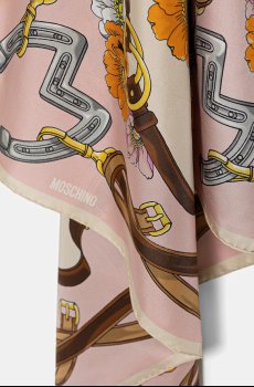 Шелковый платок Moschino