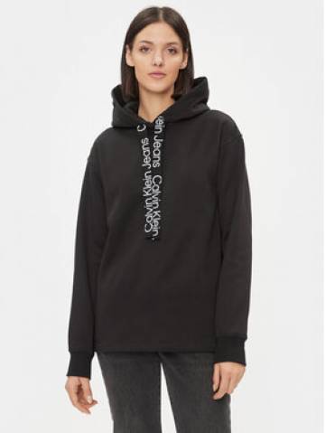 Calvin Klein Jeans Світшот J20J221942 Чорний Relaxed Fit Calvin Klein Jeans Світшот J20J221942 Чорний Relaxed Fit