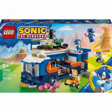 Конструктор LEGO Sonic the Hedgehog Sonic та командна вантажівка (77006) Конструктор LEGO Sonic the Hedgehog Sonic та командна вантажівка (77006)
