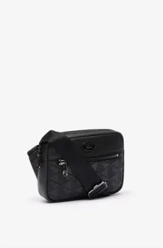 Мужская черная сумка Monogram Черный ONESIZE Lacoste NH4401MR000