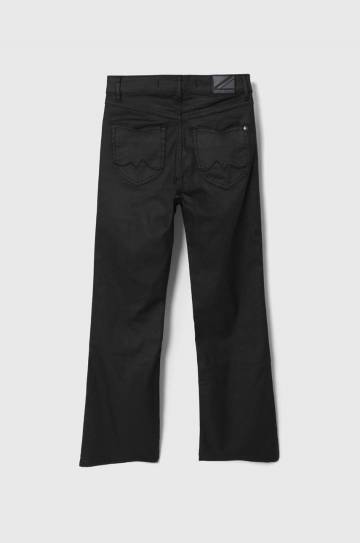 Детские брюки Pepe Jeans цвет чёрный однотонные