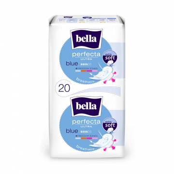 Гигиенические прокладки для критических дней Bella Perfecta Ultra Blue, 20 шт Гигиенические прокладки для критических дней Bella Perfecta Ultra Blue, 20 шт