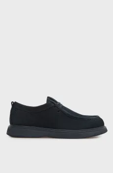 Мужские темно-синие нубуковые дезерты COMFORT Синий 45 Tommy Hilfiger FM0FM05975
