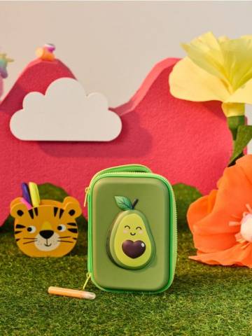 Пенал з приладдям - зелений Пенал з приладдям - зелений