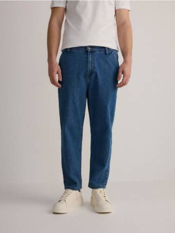 Reserved - Джинси carrot fit - синій - YQ343-55J Reserved - Джинси carrot fit - синій - YQ343-55J