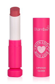 Помада-блеск для губ GlamBee  With Love тон 01, 3.8 г