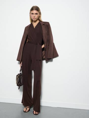 Mohito - Комбінезон жіночий - темно-коричневий - XXS