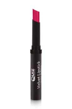 Стойкая помада для губ Quiz Cosmetics Velvet Lipstick Long Lasting 114 Berry Cute, 3 г