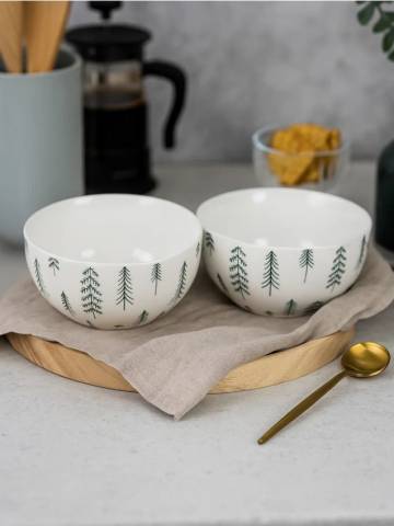 Миски, 2 шт. - білий