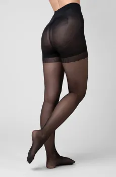 Женские черные колготки 40 DEN Черный S brabrabra 106P