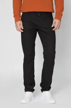 Мужские черные брюки Черный 42-32 Pierre Cardin PC.-C3 34540.1052