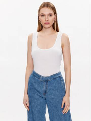 Silvian Heach Топ GPP23106CN Білий Regular Fit Silvian Heach Топ GPP23106CN Білий Regular Fit