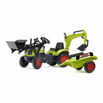 Веломобіль Falk Трактор Claas Arion із причепом зелений (2070Y) Веломобіль Falk Трактор Claas Arion із причепом зелений (2070Y)