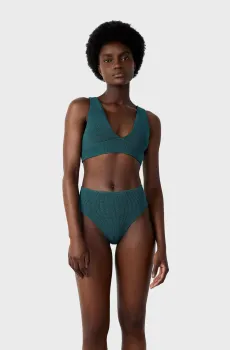 Женский бирюзовый лиф от купальника ONESIZE Бирюзовый ONESIZE Etam 6544539