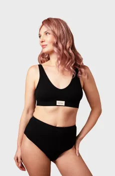 Женский черный бюстгальтер Черный S brabrabra SLZ25301008
