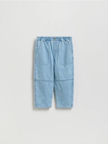 Reserved - Джинси relaxed fit - синій - 018FO-50J Reserved - Джинси relaxed fit - синій - 018FO-50J