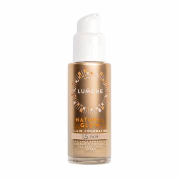 Тонирующий флюид для лица Lumene Natural Glow Fluid Foundation SPF 20, 1.5 Fair, 30 мл Тонирующий флюид для лица Lumene Natural Glow Fluid Foundation SPF 20, 1.5 Fair, 30 мл