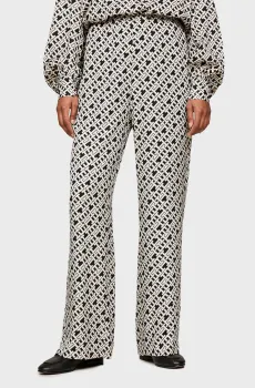 Женские брюки с узором AMD FLUID PULL ON Разноцветный XS Tommy Hilfiger WW0WW41023