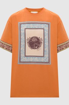 Оранжевая футболка Alberta