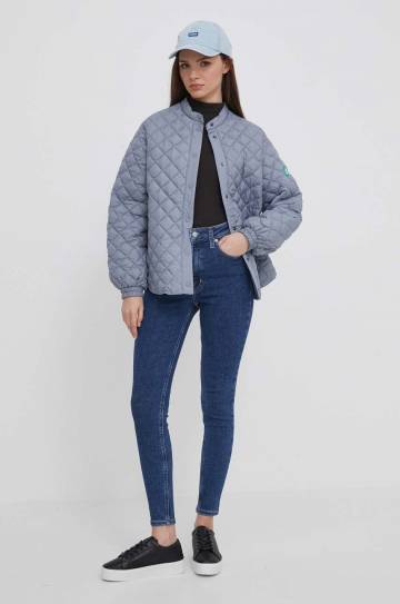 Лонгслив Pepe Jeans женский цвет чёрный с полугольфом Лонгслив Pepe Jeans женский цвет чёрный с полугольфом