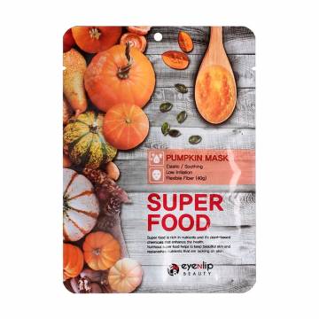 Тканевая маска для лица Eyenlip Super Food Pumpkin Mask Тыква, 23 мл Тканевая маска для лица Eyenlip Super Food Pumpkin Mask Тыква, 23 мл
