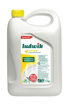 Средство для мытья посуды Ludwik Лимон, 5 кг