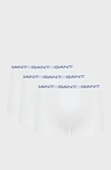 Мужские белые боксеры (3 шт) Белый XL Gant 900023003