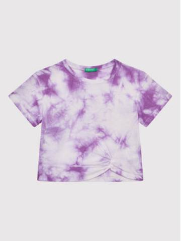 United Colors Of Benetton Футболка 3085C104S Фіолетовий Regular Fit United Colors Of Benetton Футболка 3085C104S Фіолетовий Regular Fit